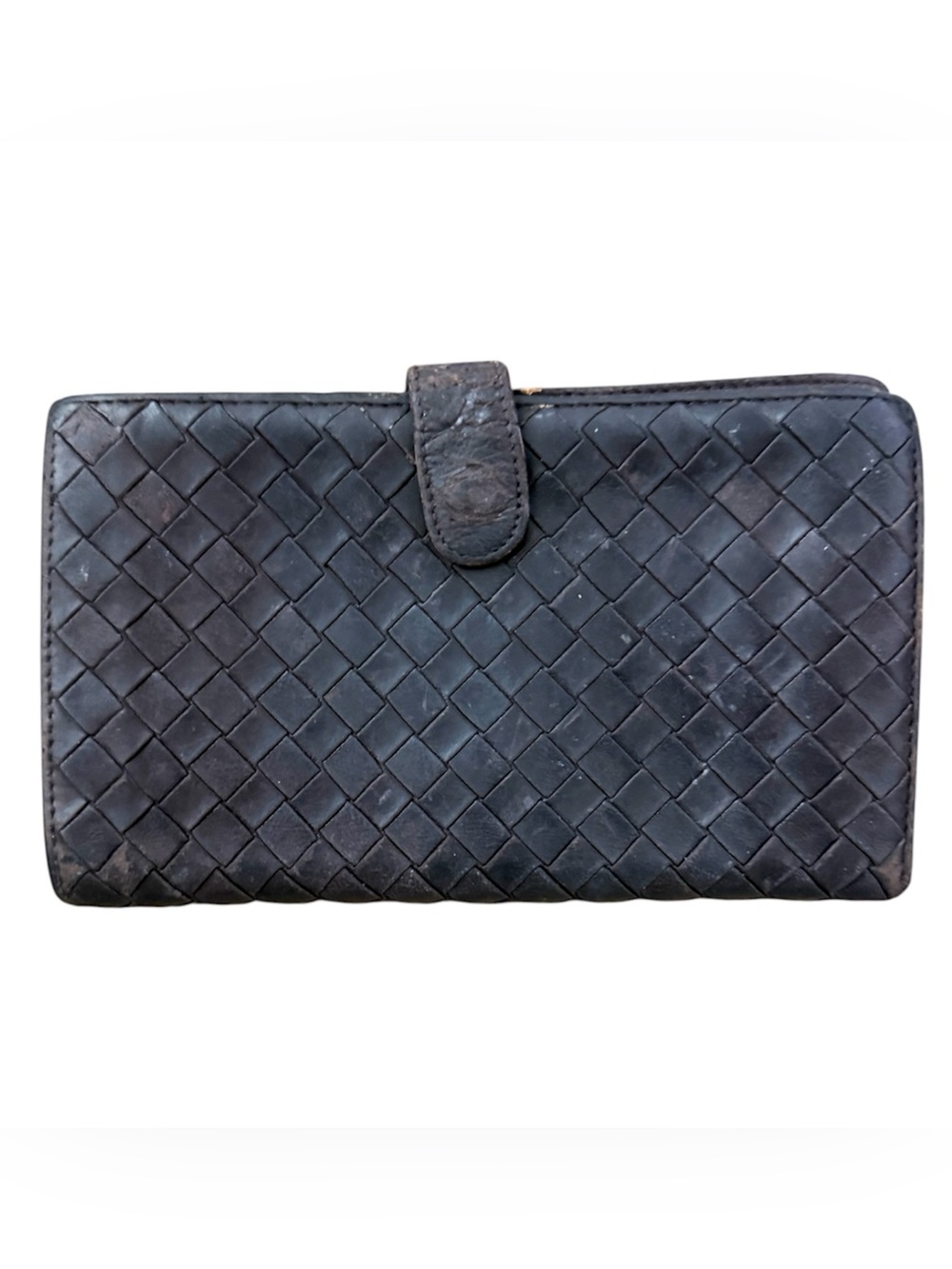Bottega Veneta Brown Leather Signature Wallet